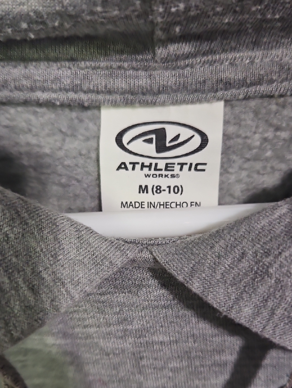 Hallmark Gray Holiday Hoodie - Picture 5 of 6